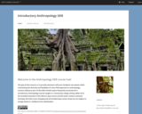 Introductory Anthropology OER