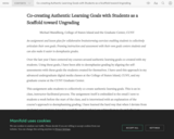 Co-creating Authentic Learning Goals with Students as a Scaffold toward Ungrading