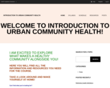 Introduction to Urban Community Health
