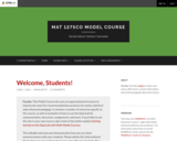 MAT 1275CO College Algebra And Trigonometry (Corequisite) Model Course