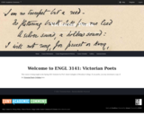 ENGL 3141: Victorian Poets