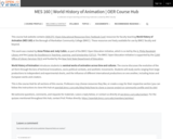 MES 160 | World History of Animation | OER Course Hub