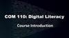 Digital Literacy - Introduction