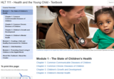 HLT 111 - Health and the Young Child - Textbook