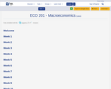 ECO 201 - Macroeconomics