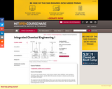 Integrated Chemical Engineering I, Fall 2006