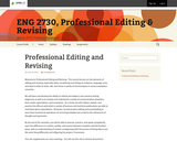 Professional Editing and Revising