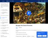 Bruegel's The Dutch Proverbs