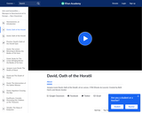 David's Oath of the Horatii