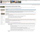 Environment and the Earth