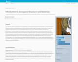 Introduction to Aerospace Structures and Materials