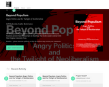 Beyond Populism: Angry Politics and the Twilight of Neoliberalism