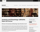 Anatomy and Physiology I Lecture