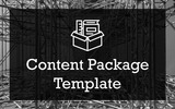 Content Package Template