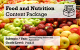Food and Nutrition for Grades PreK-8