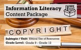 Information Literacy: Ethical Use of Resources