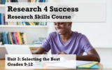 Research 4 Success, Selecting the Best