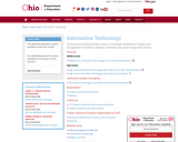 Ohio Department of Education Office of Career Technical Education Information Technology Webpage
