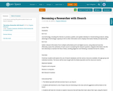 Becoming a Researcher with ISearch