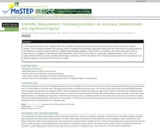 Scientific Measurement: Reviewing precision vs. accuracy, Measurement, and Significant Figures