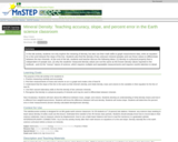 Mineral Density: Teaching Accuracy, Slope, and Percent Error in the Earth Science Classroom