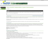 String Scientific Notation/Metric System Demonstration