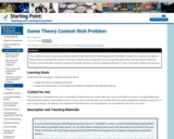 Game Theory Context-Rich Problem
