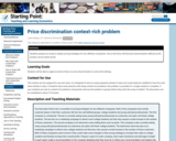 Price Discrimination Context-Rich Problem