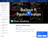 Financial Bailout 9: Paulson's Plan