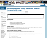 Documented Problem Solving: International Trade and Comparative Advantage