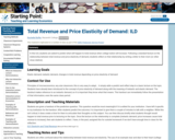 Total Revenue and Price Elasticity of Demand: ILD