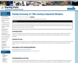 Family Economy of 19th-Century Industrial Workers