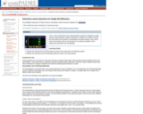 Interactive Lecture Questions for Single Slit Diffraction