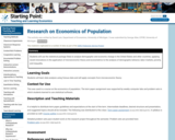 Research on Economics of Population