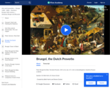 Bruegel's The Dutch Proverbs
