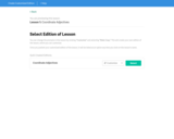 Lesson 1: Coordinate Adjectives