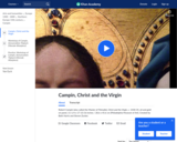 Campin's Christ and the Virgin