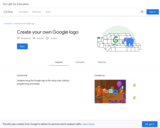 CS First: Create your own Google logo