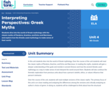 Interpreting Perspectives: Greek Myths