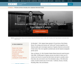 Prisoners at Home: Everyday Life in Japanese Internment Camps