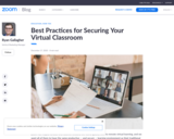 Document: Best Practices for Securing Your Virtual Classroom