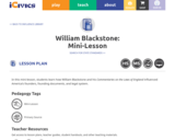 William Blackstone: Mini-Lesson