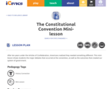 The Constitutional Convention Mini-lesson