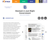 Wanted: A Just Right Government