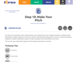 Step 10: Make Your Pitch