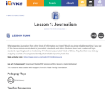 Lesson 1: Journalism