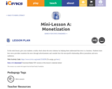 Mini-Lesson A: Monetization