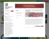 Fiscal Policy: Tools for Influencing the Economy
