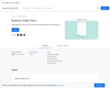 Build an Order Form