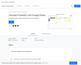 Calculate Probability with Google Sheets